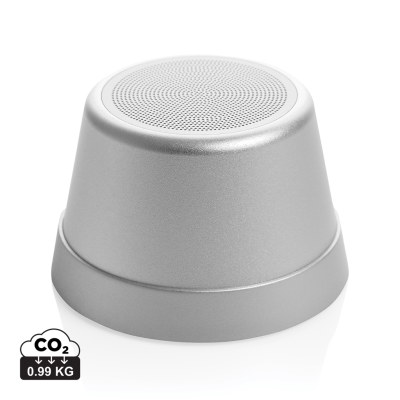 Picture of NIVIO RCS RECYCLED ALUMINUM MAGNETIC 5W SPEAKER in Silver