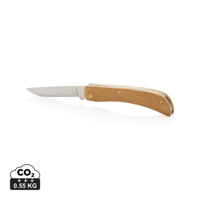 Picture of WOOD KNIFE in Brown.