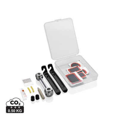 Picture of BICYCLE REPAIR KIT COMPACT in Clear Transparent, Black