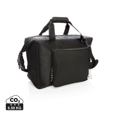 Picture of SWISS PEAK XXL COOLER TOTE & DUFFLE in Black.