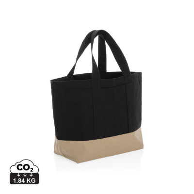 Picture of IMPACT AWARE™ 285 GSM RCANVAS COOL BAG UNDYED in Black.