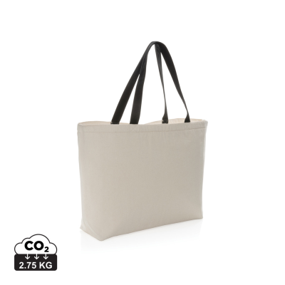 Picture of IMPACT AWARE™ 285 GSM RCANVAS LARGE COOLER TOTE UNDYED in Off White.