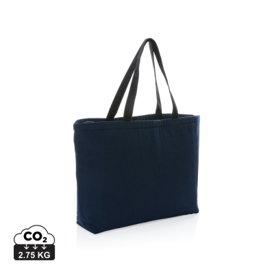 Picture of IMPACT AWARE™ 285 GSM RCANVAS LARGE COOLER TOTE UNDYED in Navy