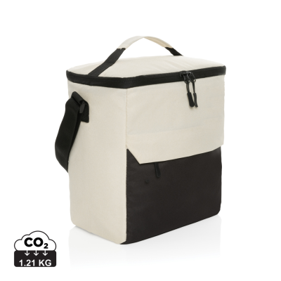 Picture of KAZU AWARE™ RPET BASIC COOL BAG in Off White.