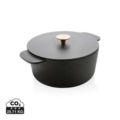 Picture of UKIYO CAST IRON PAN LARGE in Black.