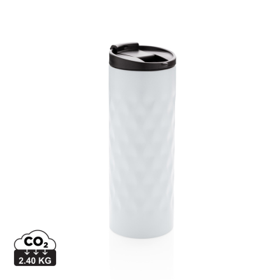 Picture of GEOMETRIC TUMBLER in White.