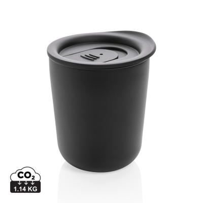 Picture of SIMPLISTIC ANTIMICROBIAL COFFEE TUMBLER in Black.