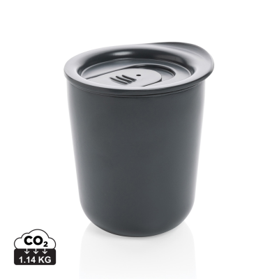 Picture of SIMPLISTIC ANTIMICROBIAL COFFEE TUMBLER in Grey.