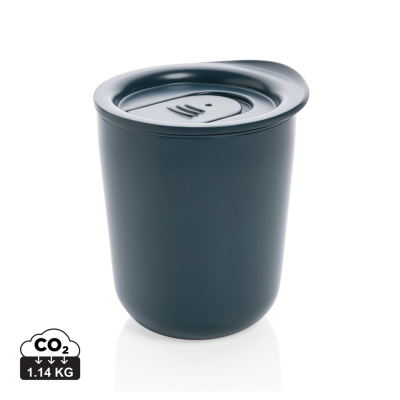 Picture of SIMPLISTIC ANTIMICROBIAL COFFEE TUMBLER in Blue.