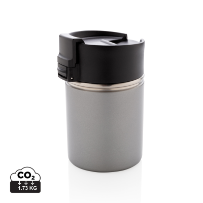 Picture of BOGOTA VACUUM COFFEE MUG with CERAMIC POTTERY COATING in Grey