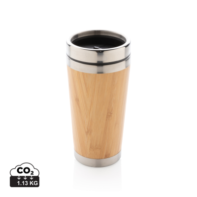 Picture of BAMBOO TUMBLER in Brown.