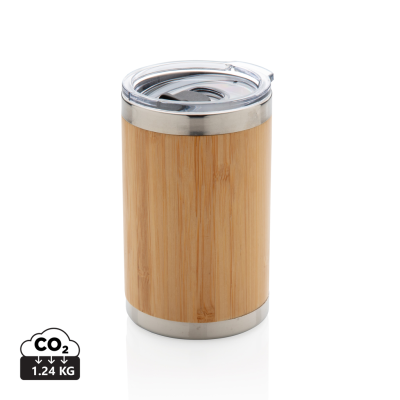 Picture of BAMBOO COFFEE TO GO TUMBLER in Brown