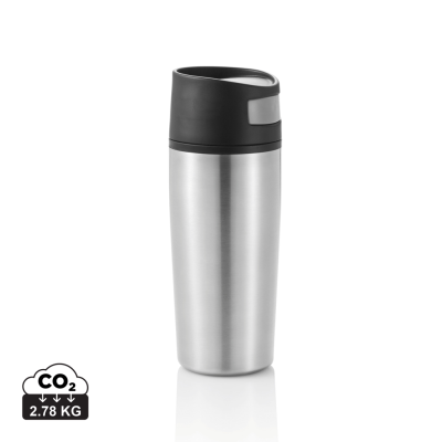 Picture of AUTO LEAK PROOF TUMBLER in Silver & Black