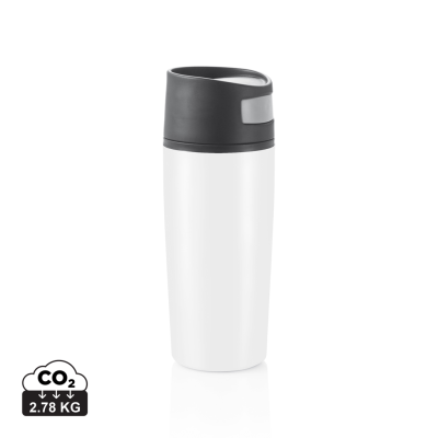 Picture of AUTO LEAK PROOF TUMBLER in White & Black