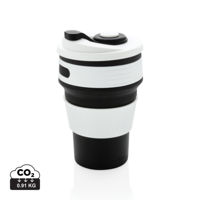 Picture of FOLDING SILICON CUP in Black.