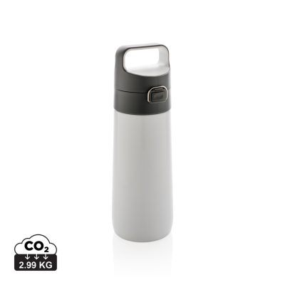 Picture of HYDRATE LEAK PROOF LOCKABLE VACUUM BOTTLE in White.