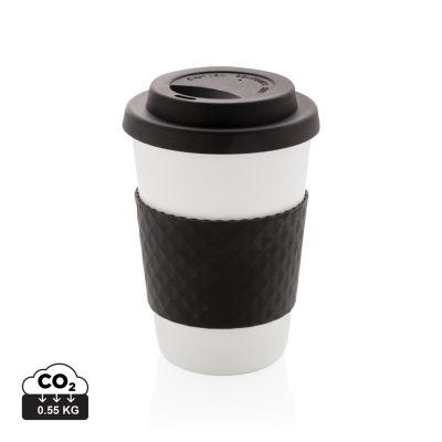 Picture of REUSABLE COFFEE CUP 270ML in Black.