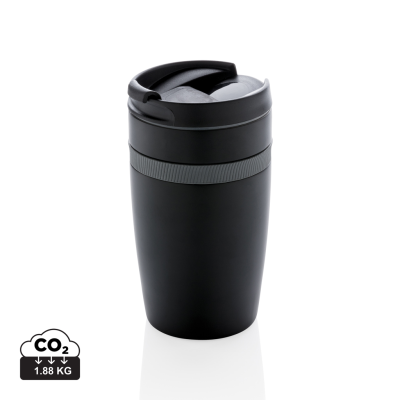 Picture of SIERRA LEAK PROOF VACUUM COFFEE TUMBLER in Black.