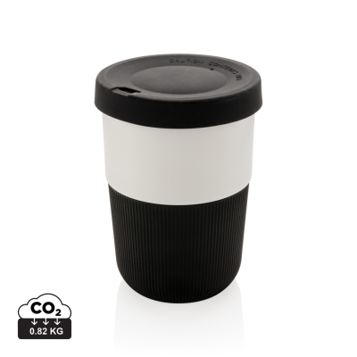 Picture of PLA CUP COFFEE TO GO 380ML in Black.