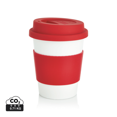 Picture of ECO PLA COFFEE CUP in Red.