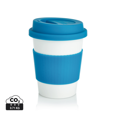 Picture of ECO PLA COFFEE CUP in Blue.