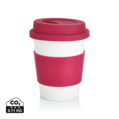Picture of ECO PLA COFFEE CUP in Pink.