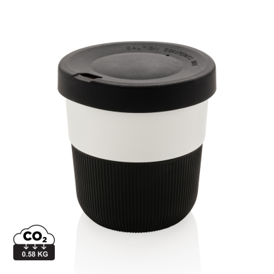 Picture of PLA CUP COFFEE TO GO 280ML in Black.