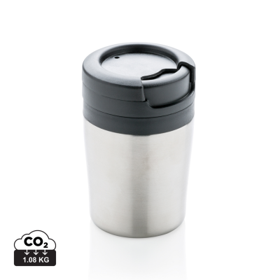 Picture of COFFEE TO GO TUMBLER in Silver.