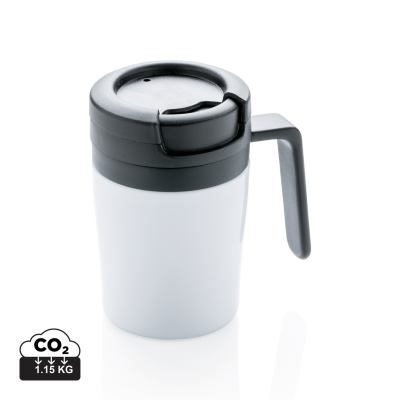 Picture of COFFEE TO GO MUG in White.
