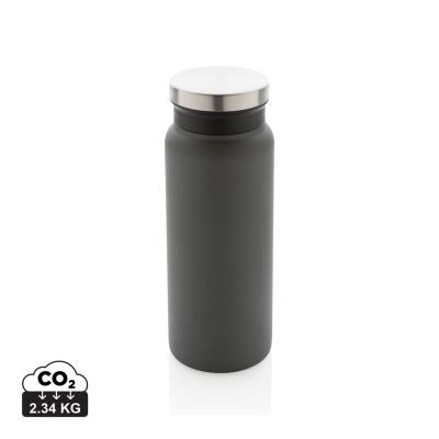 Picture of RCS RECYCLED STAINLESS STEEL METAL VACUUM BOTTLE 600ML in Anthracite