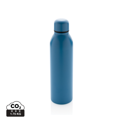 Picture of RCS RECYCLED STAINLESS STEEL METAL VACUUM BOTTLE 500ML in Blue
