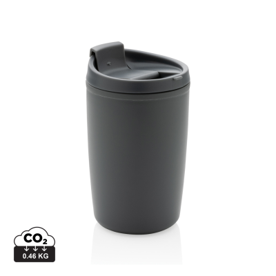 Picture of GRS RECYCLED PP TUMBLER with Flip Lid in Anthracite