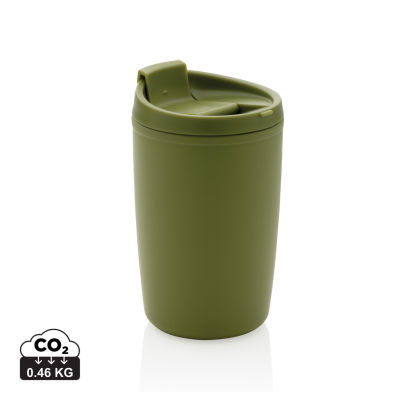 Picture of GRS RECYCLED PP TUMBLER with Flip Lid in Green