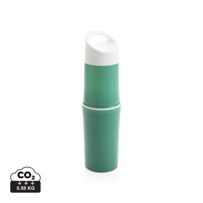 Picture of BE O BOTTLE ORGANIC WATER BOTTLE MADE in EU in Green