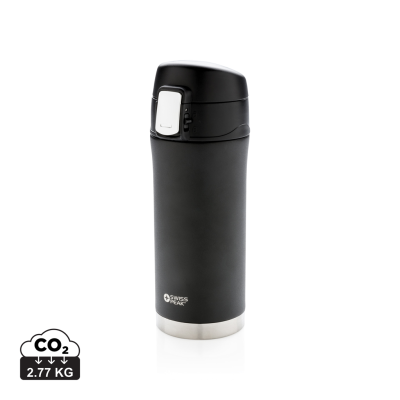 Picture of SWISS PEAK ELITE COPPER VACUUM MUG in Black