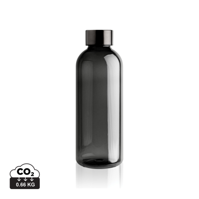 Picture of LEAKPROOF WATER BOTTLE with Metallic Lid in Black.