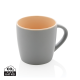 Picture of CERAMIC POTTERY MUG with Colour Inner 300Ml in Brown, Grey