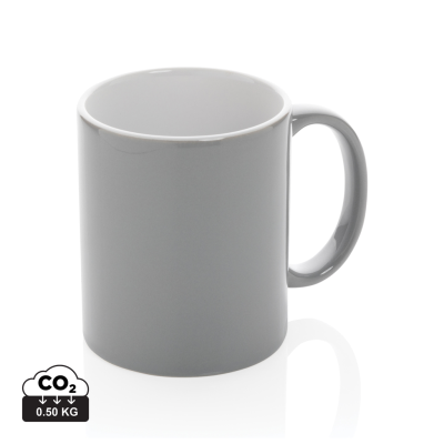 Picture of CERAMIC POTTERY CLASSIC MUG in Grey.