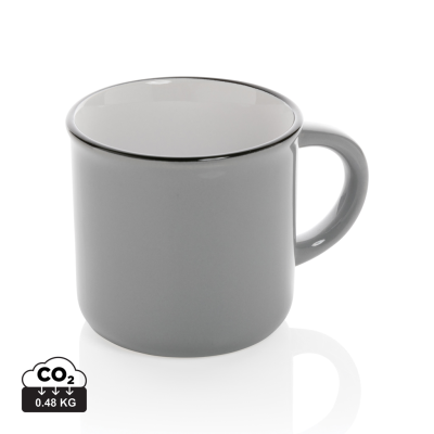 Picture of VINTAGE CERAMIC POTTERY MUG in Grey.
