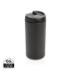 Picture of METRO RCS RECYCLED STAINLESS STEEL METAL TUMBLER in Black