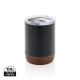 Picture of RCS RE-STEEL CORK SMALL VACUUM COFFEE MUG in Black