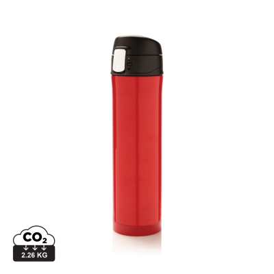 Picture of RCS RE-STEEL EASY LOCK VACUUM FLASK in Red.