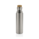 Picture of GAIA RCS CERTIFIED RECYCLED STAINLESS STEEL METAL VACUUM BOTTLE in Silver