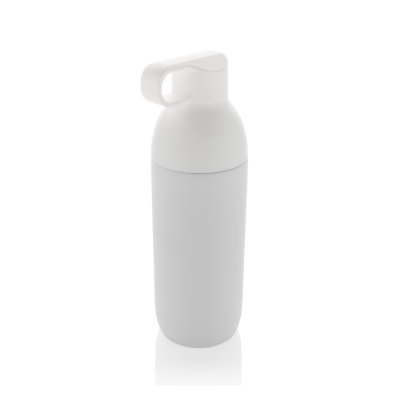 Picture of FLOW RCS RECYCLED STAINLESS STEEL METAL VACUUM BOTTLE in White