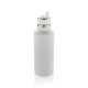Picture of HYDRO RCS RECYCLED STAINLESS STEEL METAL VACUUM BOTTLE with Spout in White