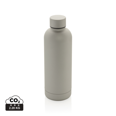 Picture of RCS RECYCLED STAINLESS STEEL METAL IMPACT VACUUM BOTTLE in Silver.