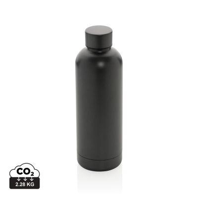 Picture of RCS RECYCLED STAINLESS STEEL METAL IMPACT VACUUM BOTTLE in Grey.