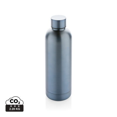 Picture of RCS RECYCLED STAINLESS STEEL METAL IMPACT VACUUM BOTTLE in Light Blue.