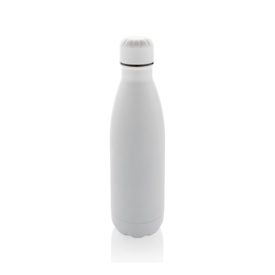 Picture of EUREKA RCS CERTIFIED RE-STEEL SINGLE WALL WATER BOTTLE in White.