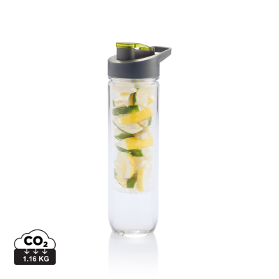 Picture of WATER BOTTLE with Infuser in Green.